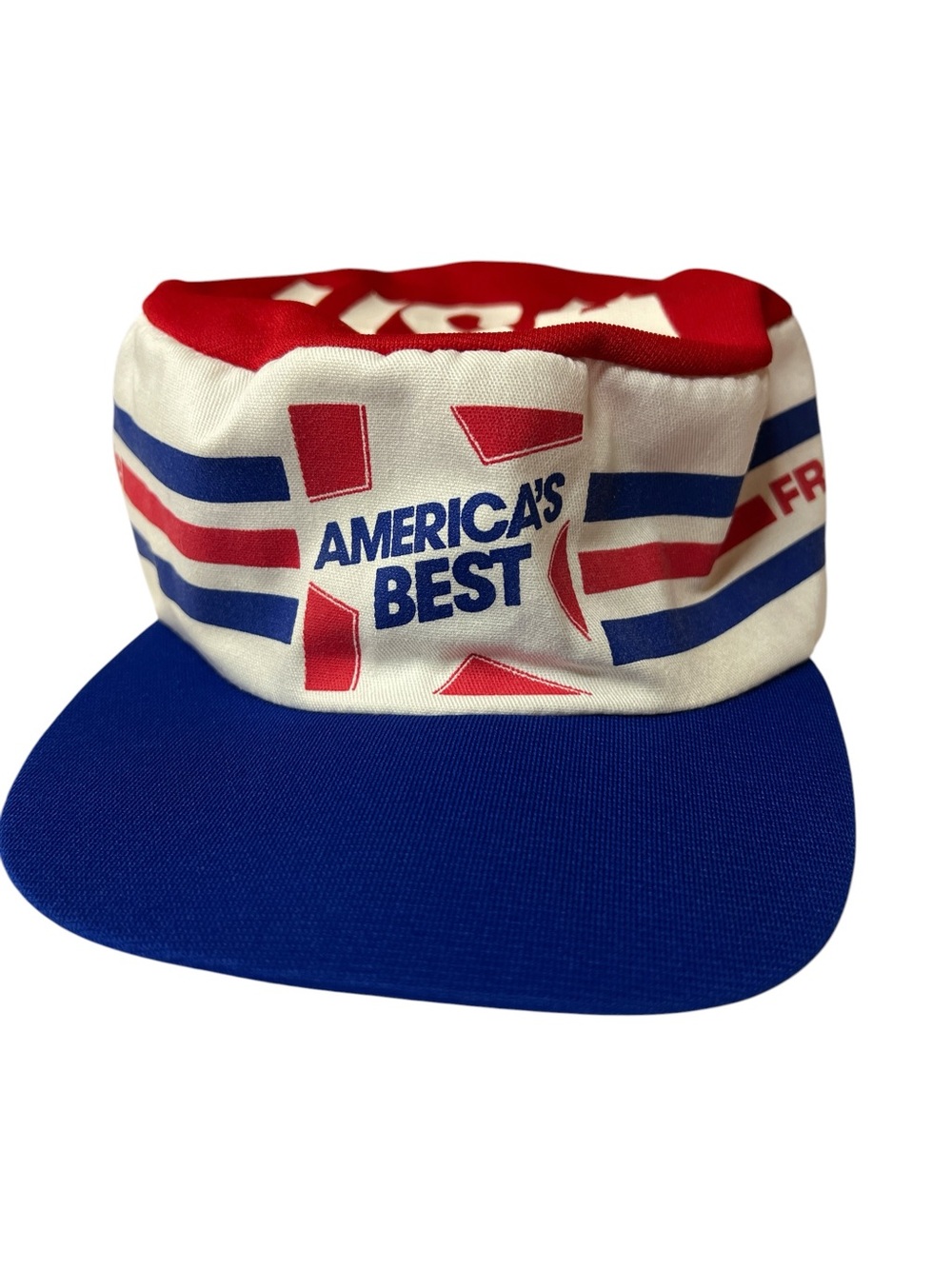 America's Best Fram Autolite - 1980s Trucker Hat - Red White Blue